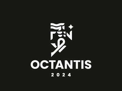 Octantis concept logo prometheus star
