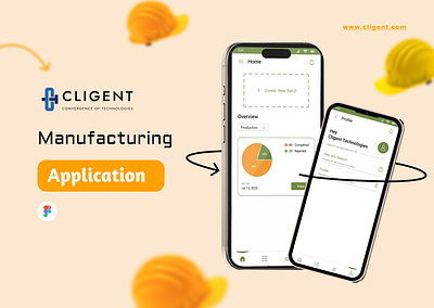 Manufacturing Application - UX/UI Design analysis app design manufacturing ui ux uxui