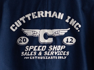 "Speed shop" jacket. apparel badge clothing design graphic design illustration lettering logo t shirt