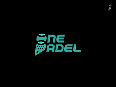 One Padel_ Logo design, minimal, sports ball brand creative graphic design logo minimal one op padel sports tennis
