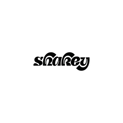 shakey branding brandmark design lettering logo logotype milkshake wordmark