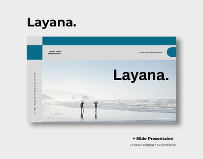 Layana - Creative Presentation Template branding creativepresentation design designinspiration designthinking graphic design graphicdesign keynote minimalist portfolioupdate powerpoint powerpointslides presentationdesign slidedesign slides visualcommunication