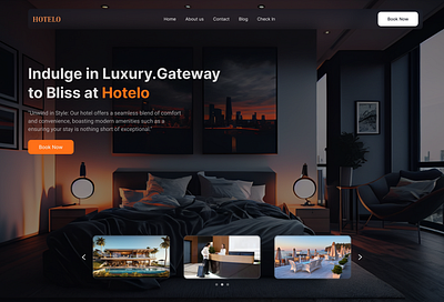 Hotel booking landing page design hotel hotel landing landing page update hotel design website design