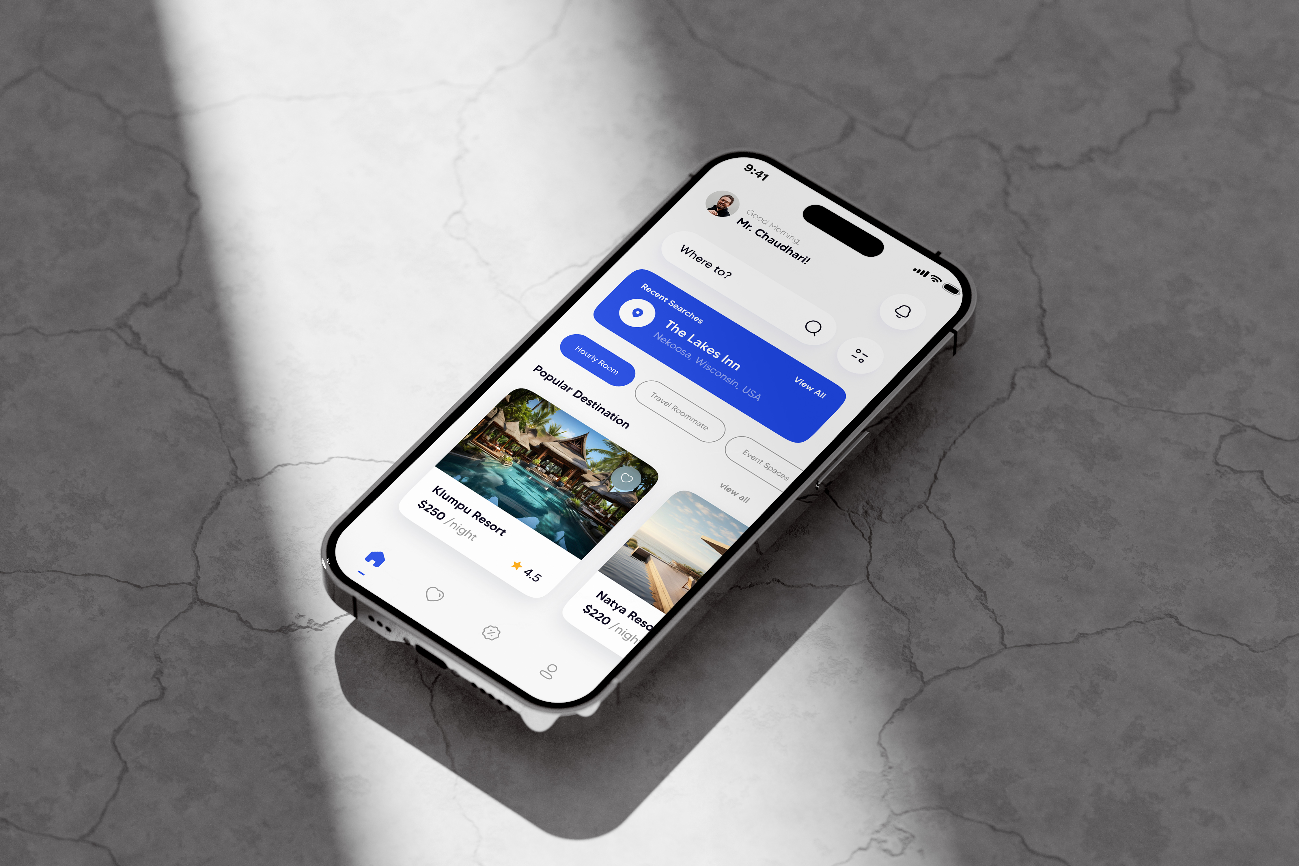 Hotel Book App UI By Mr. Chaudhari On Dribbble