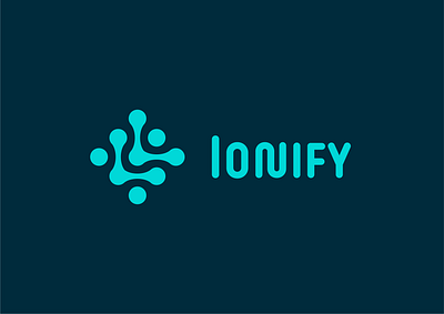 Ionify Logo Design branding design graphic design illustration logo typography vector