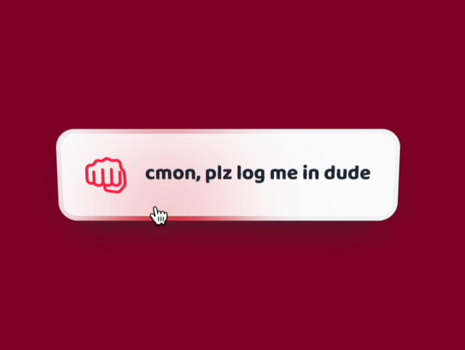 login button animation button login ui webdesign