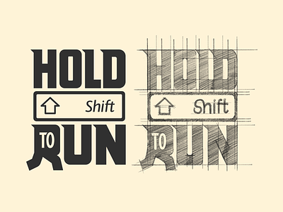 Hold shift to run – t-shrit print clothing print illustration lettering print process sketch t shirt print typography