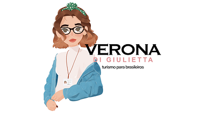 Logo Design - Verona di Giulietta branding creative digital art graphic design ill illustration italy logo tour leader travel