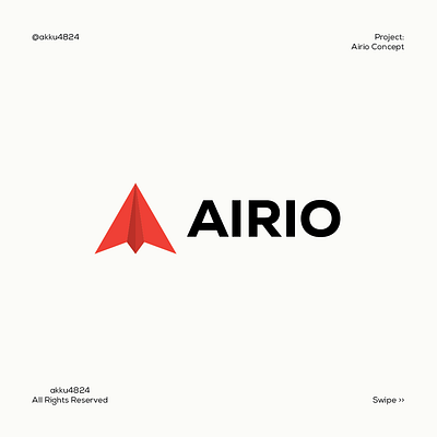 AIRIO LOGO #dailylogochallenge branding graphic design logo