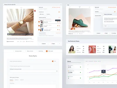 Widgets UI system boxes chart components dashboard data design design system ecommerce forms platform price product product design social media stats ui widget design widgets