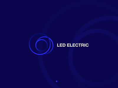 Led Electric (Ver. 1) branding creative design electric graphic design led led electric logo simple symbol