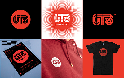 OTS audio band letterform lettermark logo logo design monogram music ots sound type