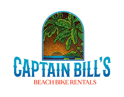 Captain Bill´s branding graphic design logo