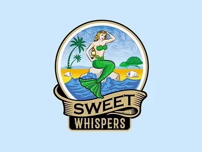 SWEET WHISPERS branding graphic design logo