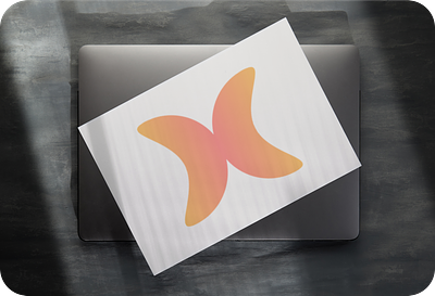 Logo on Business Card branding design figma graphic design logo logo design mockup vector