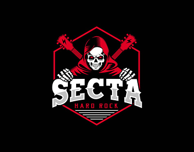 SECTA HARD ROCK branding graphic design logo