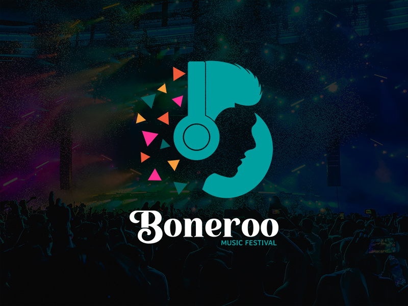 Music Festival Brand Board branding brnad design cartoon character color palette concept fonts graphic design identity logo logo design mascot merchandise mood board music music festival poster social media triangles