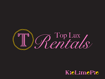 Top Lux Rentals Real Estate Logo branding businesscard design graphic design graphicdesign illustration logo realestate ui ux vector