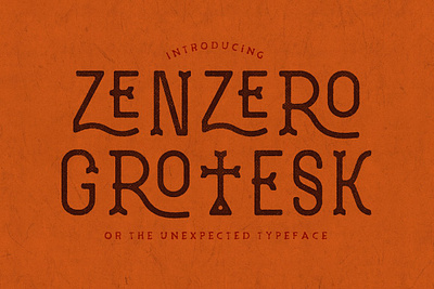Zenzero Grotesk creative display font grotesk hederae monoline multilingual regular rounded shop typeface weights zenzero zenzero grotesk