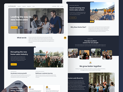 Newhomestar.com branding product design ui ux visual design