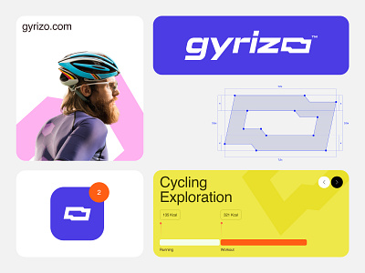Gyrizo Branding branding graphic design logo