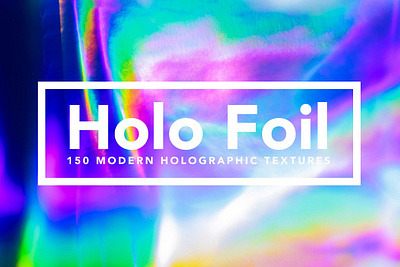 Holo Foil - Holographic Textures abstract background design foil gradient holo holo foil holographic textures holograph holographic instagram iridescent media mesh modern social stories template texture vibrant wave
