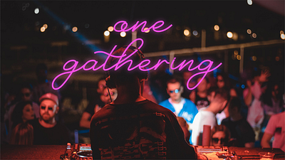 One Gathering - Logo Design graphic design logo