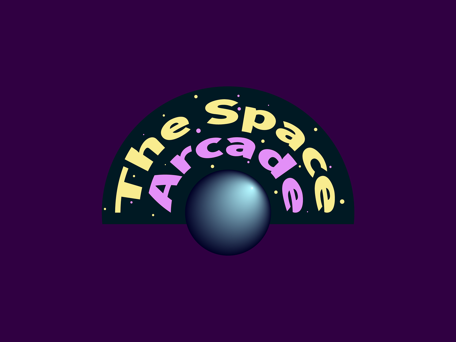 The Space Arcade logo by Oleksii Zavalniuk on Dribbble