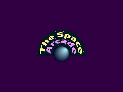 The Space Arcade logo dailylogochallenge logo