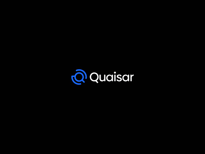 Quaisar | Concept 2 (Dark BG) app icon brand logo branding design graphic design icon logo logo desgin saas