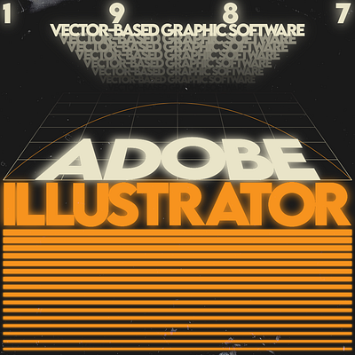Photoshop and Illustrator - 80s Alt Box art design graphic design illustration poster design