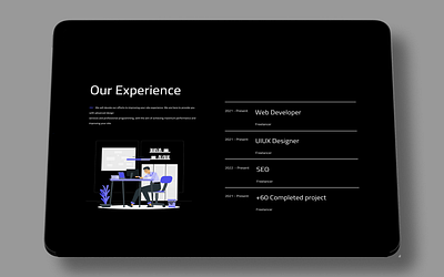 Portfolio website for displaying businesses and services design graphic design ui ux web website