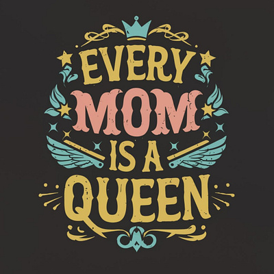 Mothers day typography t-shirt design design graphic design illustration mothers day t shirt design