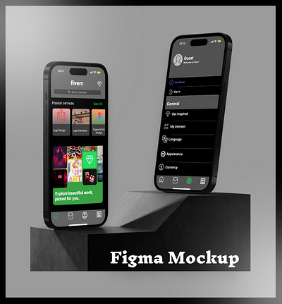 Mockups design in Figma design figma graphic design mockups ui vector