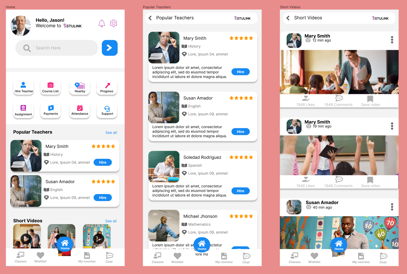 Example of App And Web Design