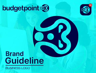 budget point business logo branding graphic design logo
