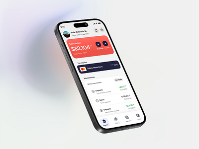 Fintech Concept 💳 📱 app clean concept financia mexico