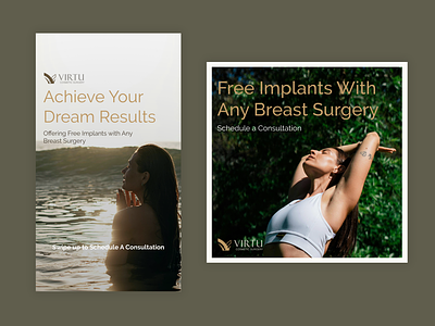 Virtu Cosmetic Surgery Meta Ads ads design digitaldesign marketing meta metaads prospecting sunny