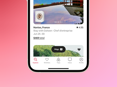 Airbnb App ui