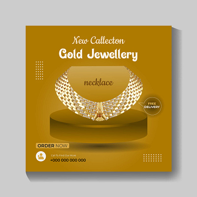 Jewellery Design Social Media Post business card design more facebook banner design flyer design food design graphic design menu design rollup design social media post design