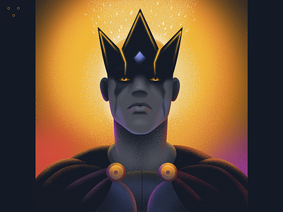 King archetype 2d archetype cover digital flat gradient illustration king man people