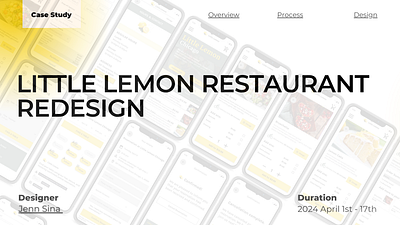 Little Lemon Restaurant site redesign ai animation branding button canva desktop friendly figma graphic design illustration logo meta redesign restaurant ui ux design