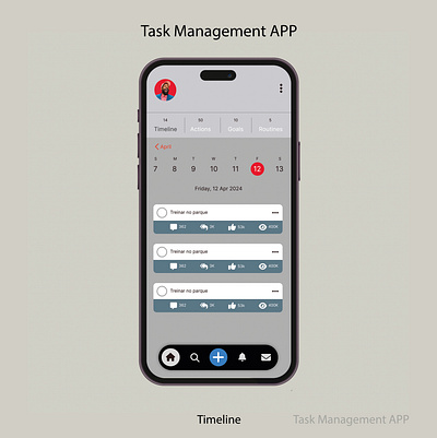 Deedler action app goal list management mobile reporter routine task todo