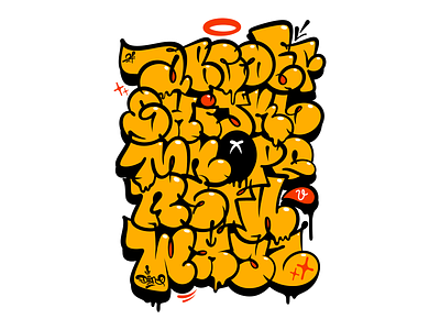 graffiti alphabet bomb graffiti graffiti bomb grafite letras lettering letters procreate