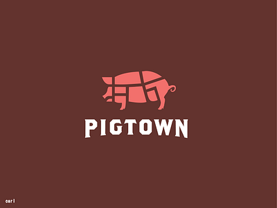 Pigtown branding logo