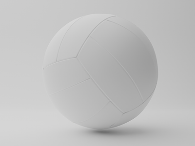 Volleyball ball | Ballon de volley-ball | Blender 3d ball ballon balloon blender model render rendu sport tuto tutorial volleyball youtube