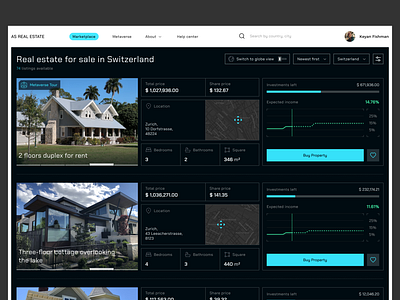 Crowdfunded Property Investment Platform crowdfunding design investment ui ux web app web design