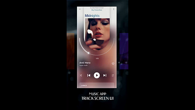 Music app UI figma music app ui ux