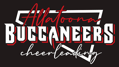 Allatoona Buccaneers Cheerleading Megaphone Tee