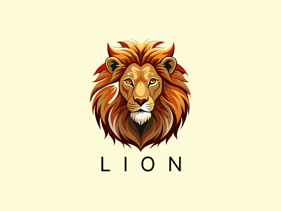 Lion Logo graphic design icon lion lion design lion graphic lion graphic design lion logo lion logo design lion vector vector